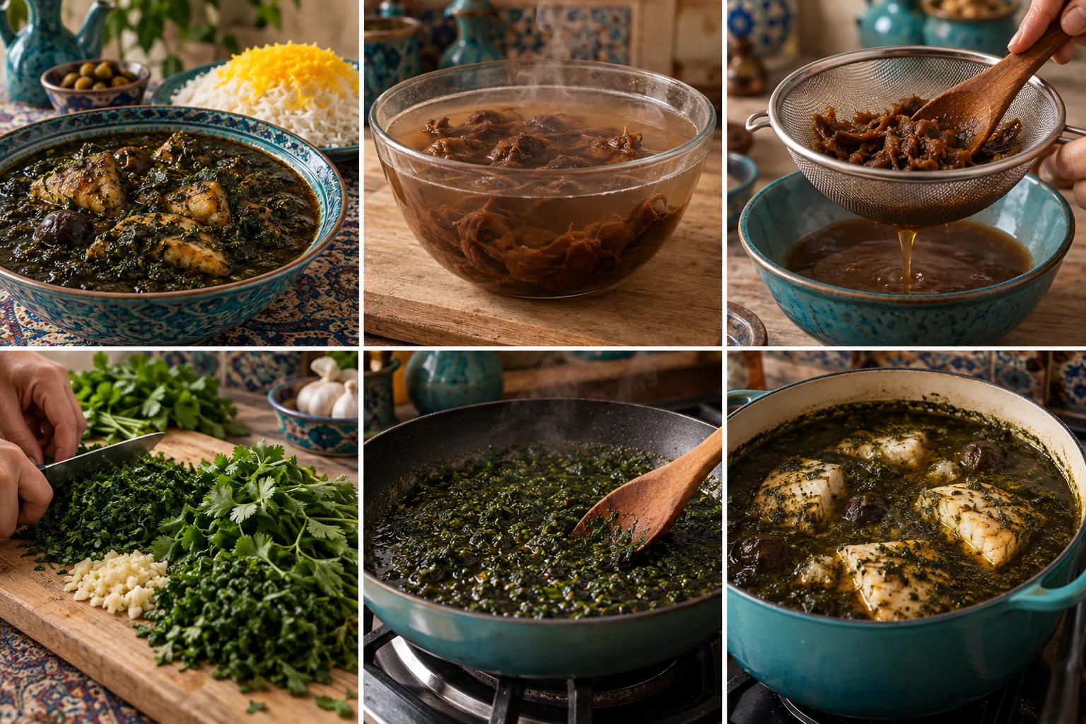 Poisson aux herbes, tamarin & piment