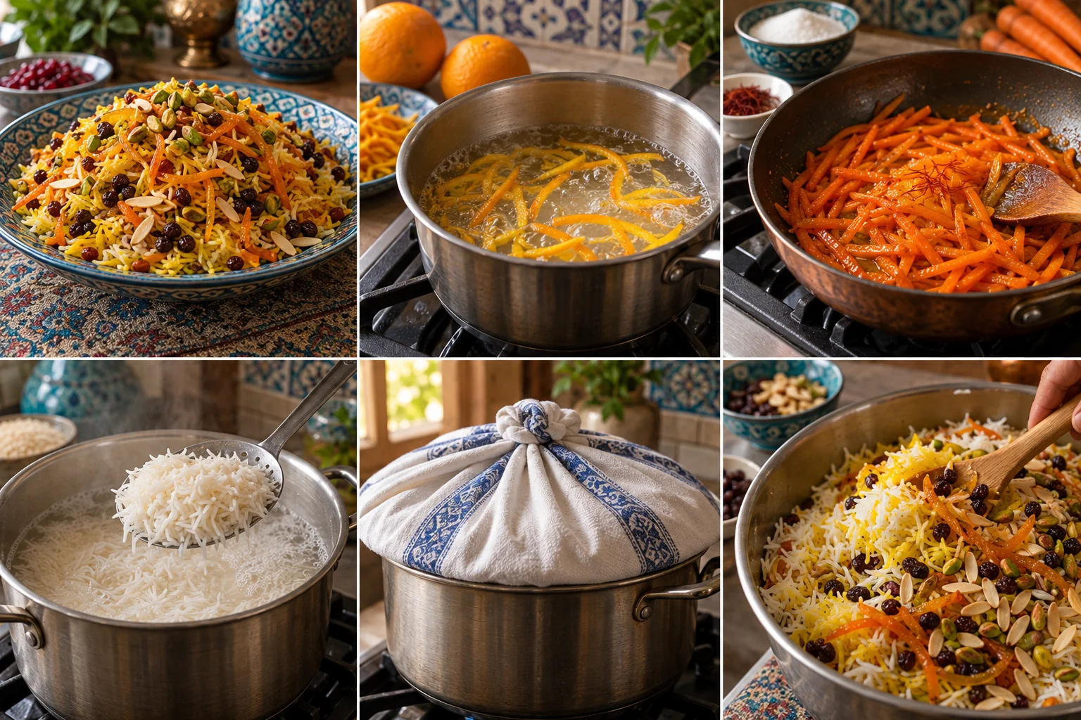 Riz de fête aux agrumes & fruits secs